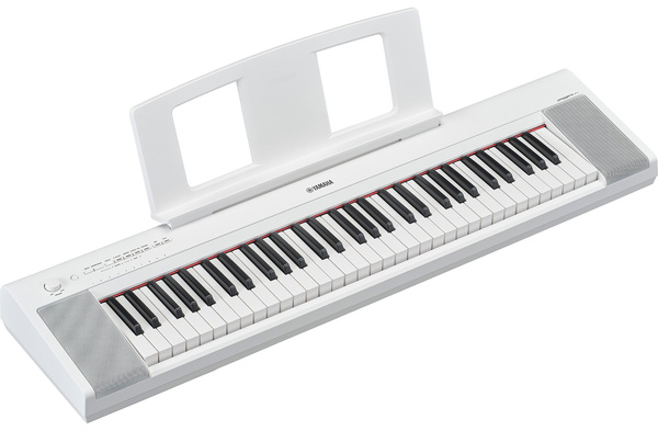 Yamaha Piaggero NP-15 WH pianino cyfrowe - bezpłatne lekcje online i FLOWKEY