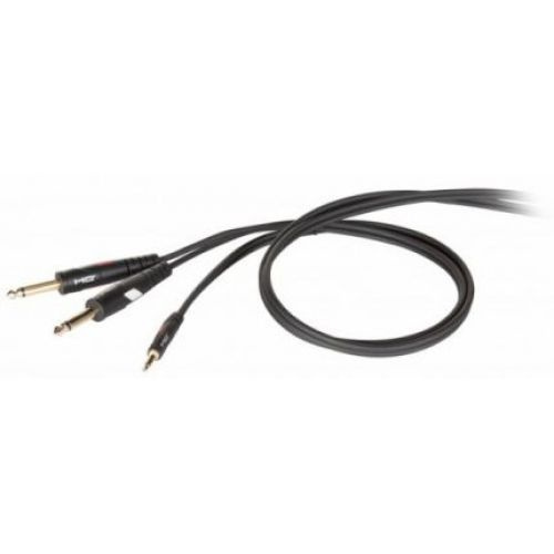Die Hard DHG545LU18 - Kabel audio stereo mini jack M - 2 x mono jack M 1,8m przewód audio