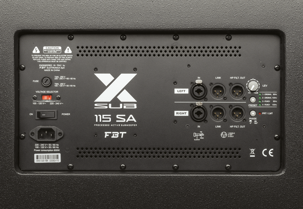 FBT X-Sub 115SA  - aktywna kolumna niskotonowa