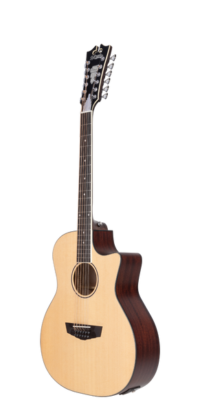 D'angelico Premier Fulton 12 LS Natural - gitara elektryczna