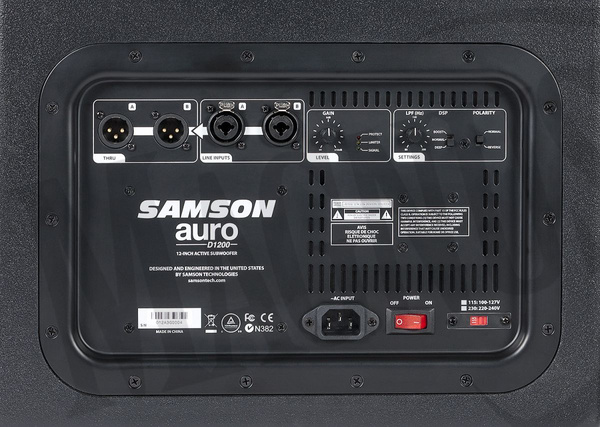 Samson Auro D1200 aktywny subwoofer