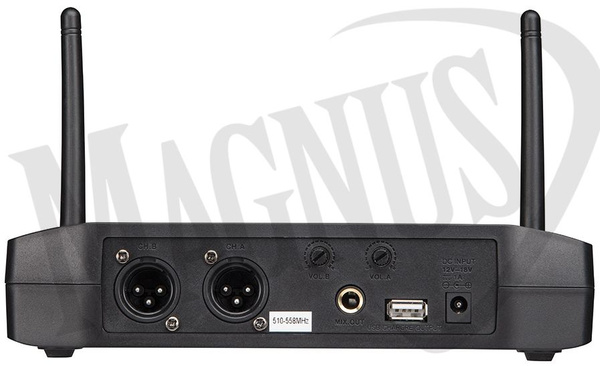 Soundsation WF-U216PP system bezprzewodowy UHF 520-550MHz
