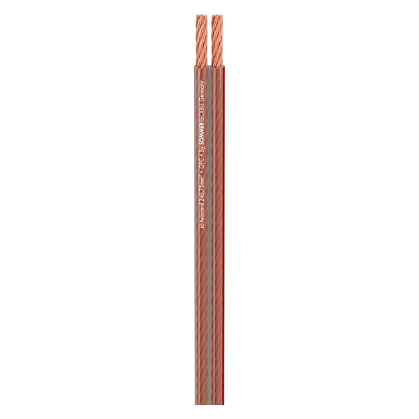 Sommer Cable SC-Twincord 2 x 0,75 mm² - podwójny kabel kolumnowy, szpula 100m przewód audio