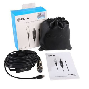 BOYA BY-BCA7 interfejs XLR dla urządzeń Apple iOS
