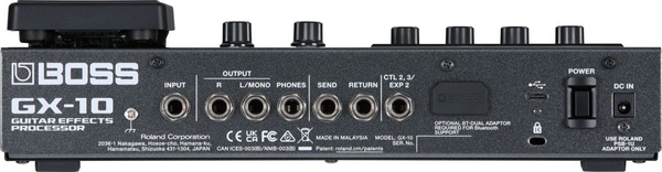 Boss GX-10 procesor