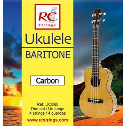 Royal Classics UCB60 Ukulele Baritone set. Carbon - Struny do Ukulele struny do gitary klasycznej