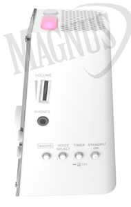 Korg KDM 3 WH metronom cyfrowy, 8 brzmień, 19 pattern-ów treningowych