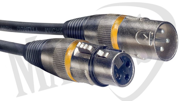Stagg SMC6 YW - kabel mikrofonowy 6m przewód audio