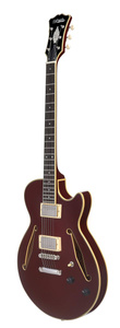 D'Angelico Excel SS Tour Solid Wine gitara elektryczna