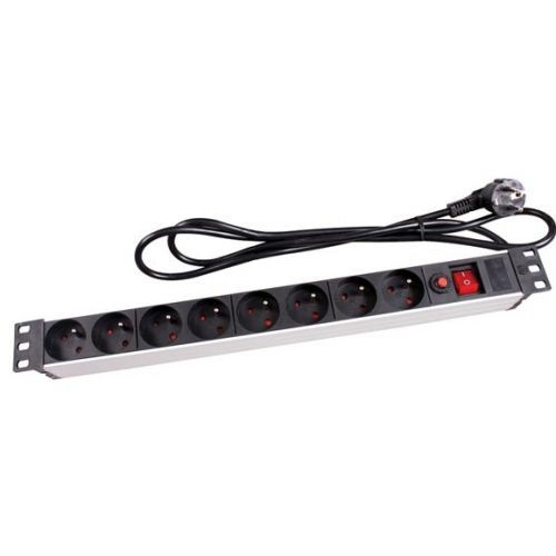 LISTWA ZASILAJĄCA RACK 19&quot; EBP08PDU Przewody zasilające