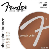 Fender 60 M struny do gitary akustycznej