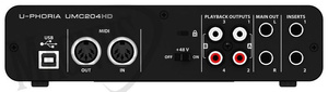 Behringer UMC204HD interfejs audio USB - tylko otwarte
