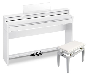 Casio AP-S450 WE SET - pianino cyfrowe z ławą