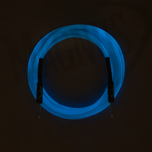 Fender Professional Series Glow in the Dark Cable Blue 18,6′ kabel gitarowy kabel instrumentalny