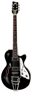 Duesenberg Starplayer TV Plus (Piezo) Black gitara elektryczna