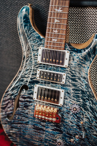 PRS 40th Anniversary Special Semi-Hollow Faded Whale Blue - gitara elektryczna USA