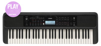 Yamaha PSR-E383 keyboard do nauki - bezpłatne lekcje online i FLOWKEY