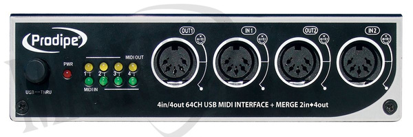 Prodipe Midi 4i4o interfejs MIDI