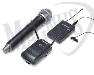 Samson CR88 Camera Combo zestaw bezprz. nakamerowy z dwoma nadajnikami 606-630 MHz