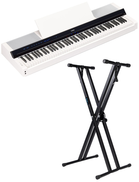 Yamaha P-S500 WH pianino cyfrowe ze statywem Guitto - bezpłatny dostęp do FLOWKEY