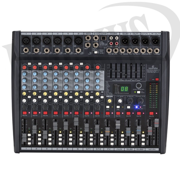 Soundsation ALCHEMIX 602UFX  - mikser analogowy z interfejsem USB