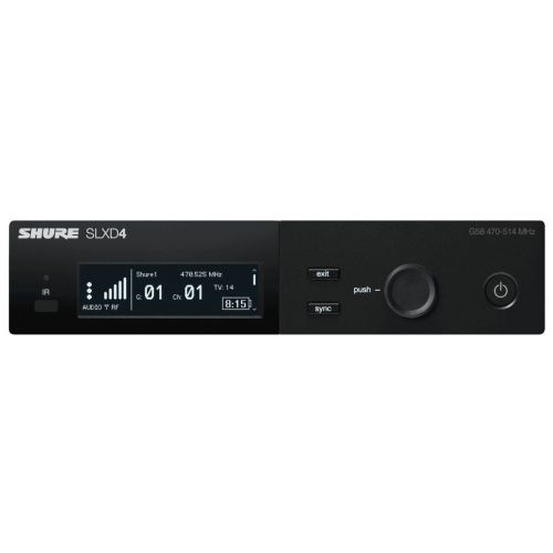 SHURE - SLXD4E - odbiornik do systemów bezprzewodowych