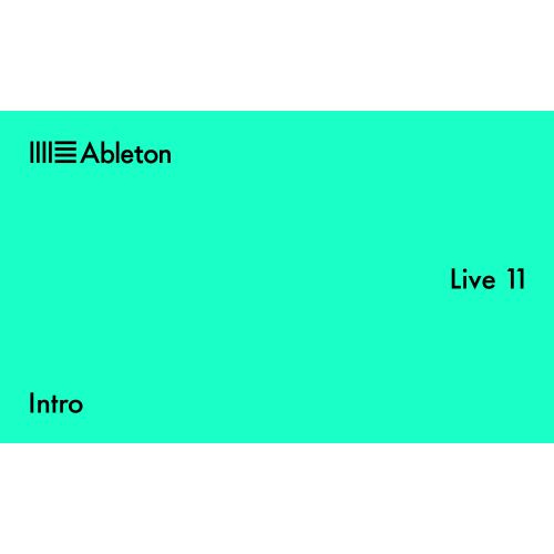 Ableton Live 11 Intro (DIGI) wersja elektroniczna oprogramowanie studyjne