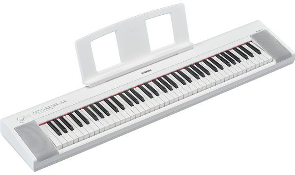 Yamaha Piaggero NP-35 WH pianino cyfrowe - bezpłatne lekcje online i FLOWKEY