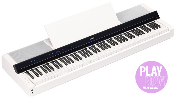 Yamaha P-S500 WH pianino cyfrowe ze statywem Guitto - bezpłatny dostęp do FLOWKEY