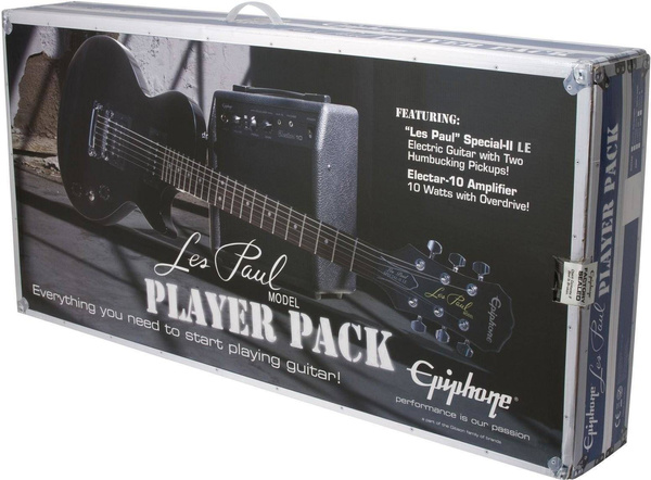 Epiphone Les Paul SPECIAL II EB PLAYER PACK zestaw gitarowy