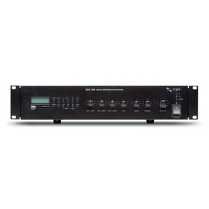 FBT MDS-1120 - wzmacniacz mocy linii 100V z odtwarzaczem MP3 wzmacniacz instalacyjny