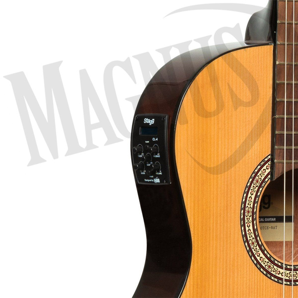 Stagg SCL60 TCE-NAT  gitara elektro-klasyczna