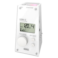 Korg KDM 3 WH metronom cyfrowy, 8 brzmień, 19 pattern-ów treningowych