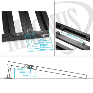 Palmer PEDALBAY 40 Gitarowy pedalboard z pokrowcem