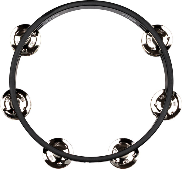 Meinl CTA2S-BK tamburyno Compact Wood Series Tambourine 8" Czarne