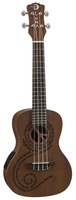 Luna Mahogany Maluhia Peace Concert ukulele