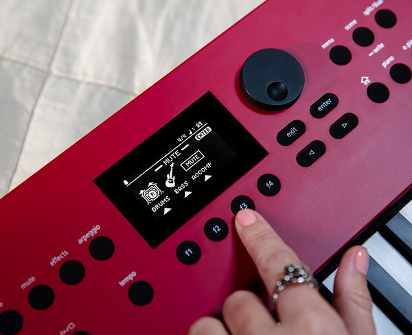Roland GO:KEYS 3 Dark Red keyboard