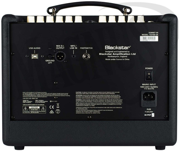 Blackstar Sonnet 60 BK combo do gitary akustycznej