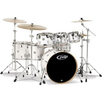 PDP CONCEPT Maple PD806.067 Pearlescent White + Hardware Pack perkusja akustyczna