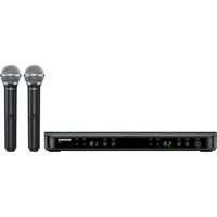 Shure BLX288/SM58 zestaw dwóch mikrofonów bezprzewodowych