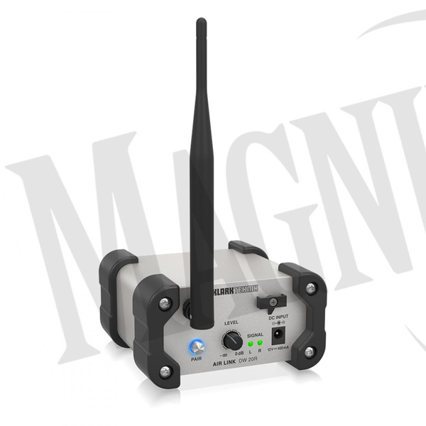 Klark Teknik DW 20R bezprzewodowy odbiornik sygnału stereo 2,4 GHz