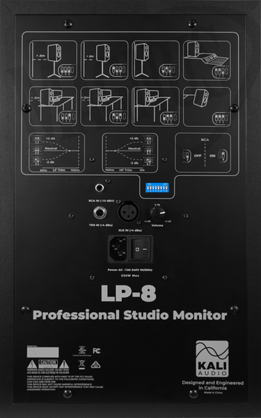 Kali Audio LP-8 studyjny monitor aktywny - uszkodzony