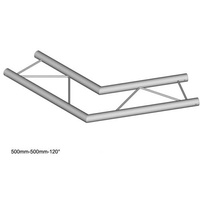 Duratruss DT 22 Odcinek 1m kąt 120 stopni konstrukcja aluminiowa