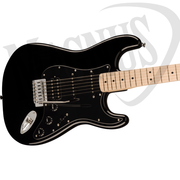 Squier Sonic Stratocaster HSS, MN, Black Pickguard, Black gitara elektryczna