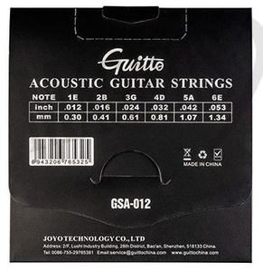 Guitto GSA-012 - struny do gitary akustycznej struny do gitary akustycznej