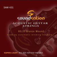 Soundsation SAW431 struny do gitary elektrycznej