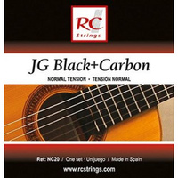 Royal Classics NC20 JG Black + Carbon - Struny do gitary klasycznej struny do gitary klasycznej