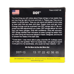 DR DDT-13 Drop Down Tuning Super Heavy 13-65 struny do gitary elektrycznej