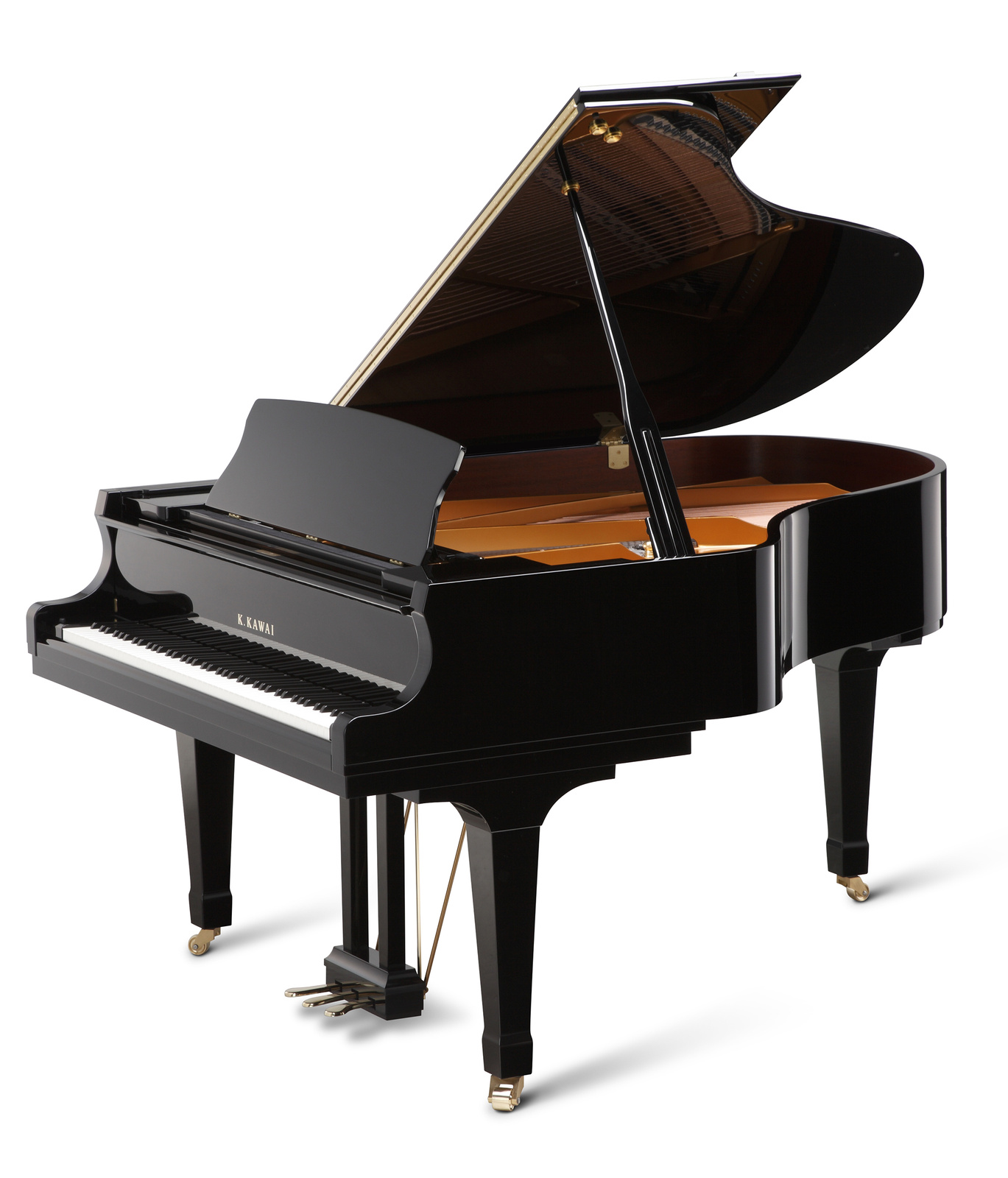 Kawai GX-3 fortepian — widok z przodu