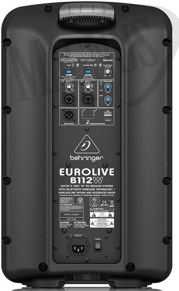 Behringer B112W - 1000W, Bluetooth, głośnik 12 kolumna szerokopasmowa aktywna